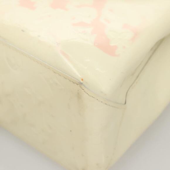 LOUIS VUITTON Monogram Vernis Reade PM Hand Bag Perle M91336 - Picture 9 of 16